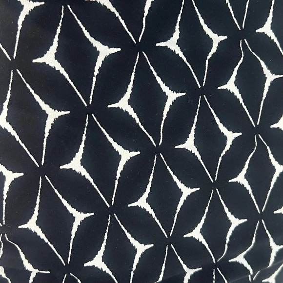 Gottex Profile NWT One Shoulder Ruffle Swimsuit 10 Black White Geometric Print - Picture 3 of 16